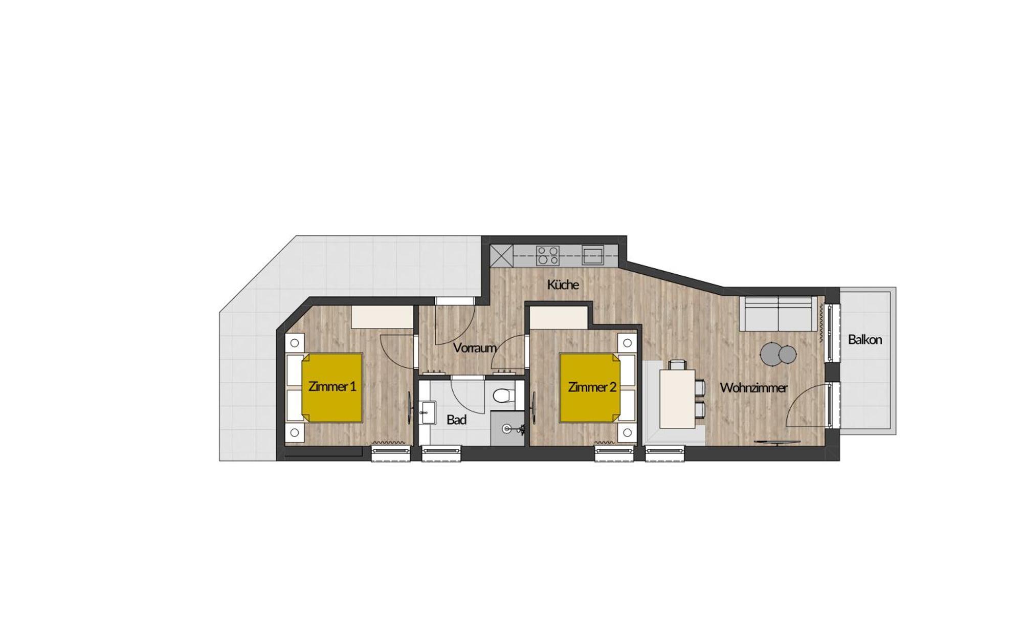 Appartement Myalps Oetztal Inklusive Wellness à Umhausen Chambre photo